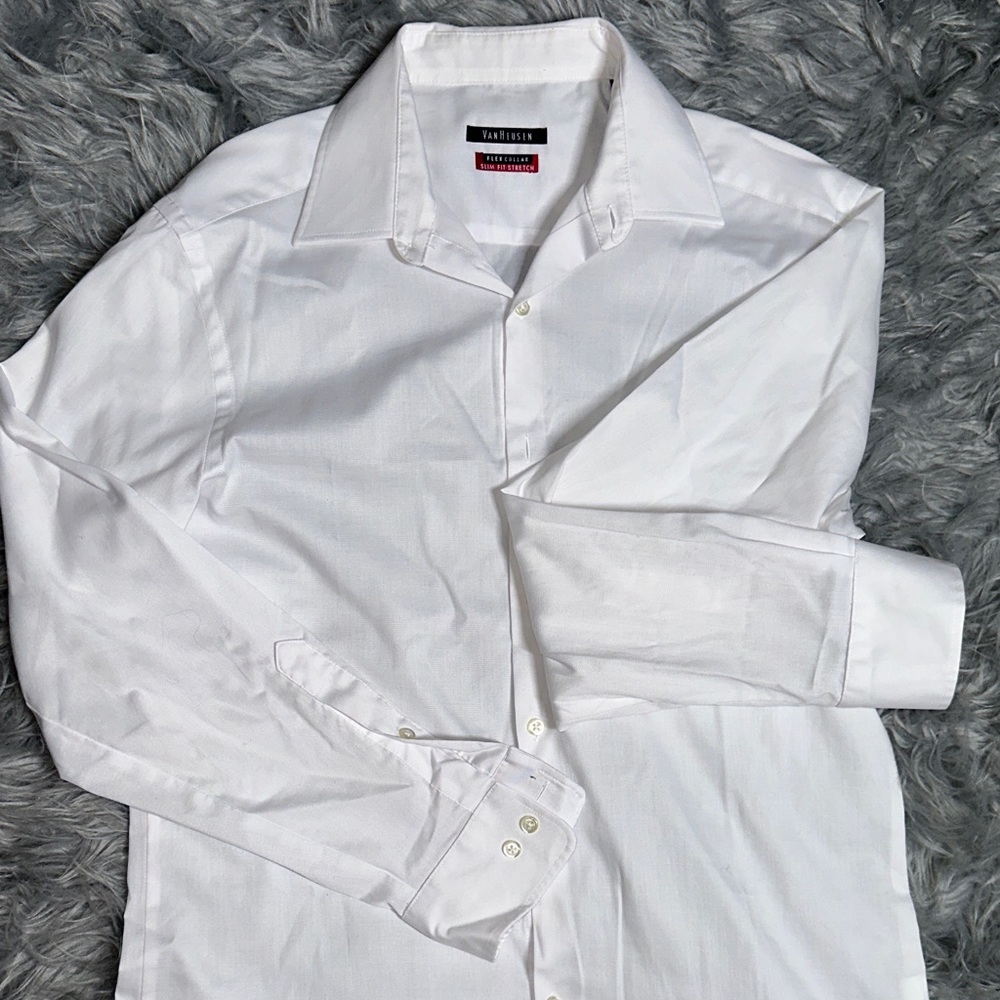 Van Heusen Classic White Dress Shirt